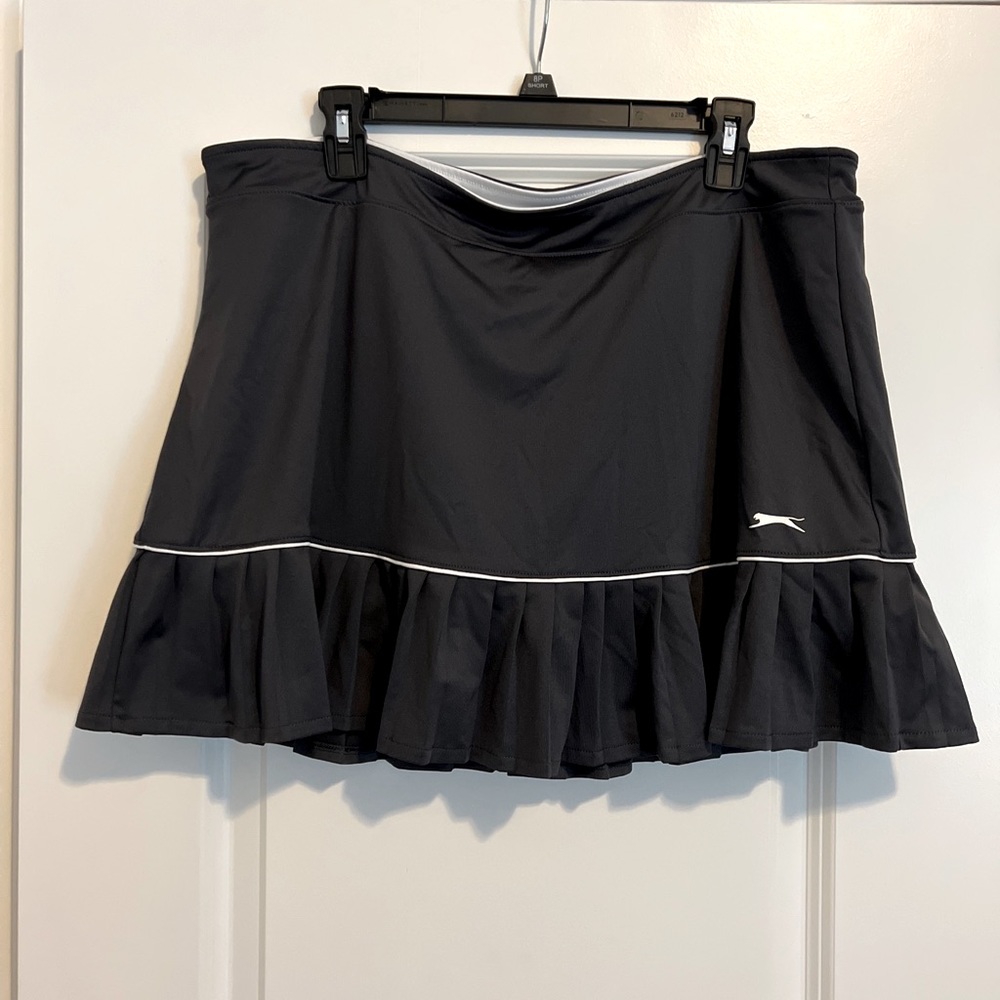 Slazenger golf tennis skirt skort activewear XL black